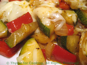Cheesy Zucchini (Courgette)