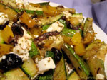 zucchini with feta